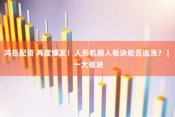 鸿岳配资 再度爆发！人形机器人板块能否追涨？ |  一大板块